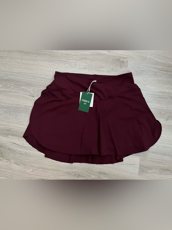 HALARA Dresses & Skirts - NWT HALARA SoftlyZero Airy Crossover 2-in-1 Side Pocket Cool Touch Mini Skirt XL